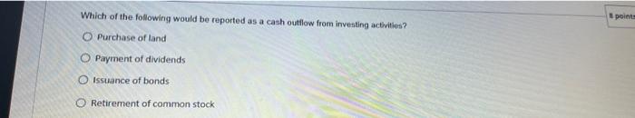 2018, Myer Co. gathered the following data Gain on sale of land