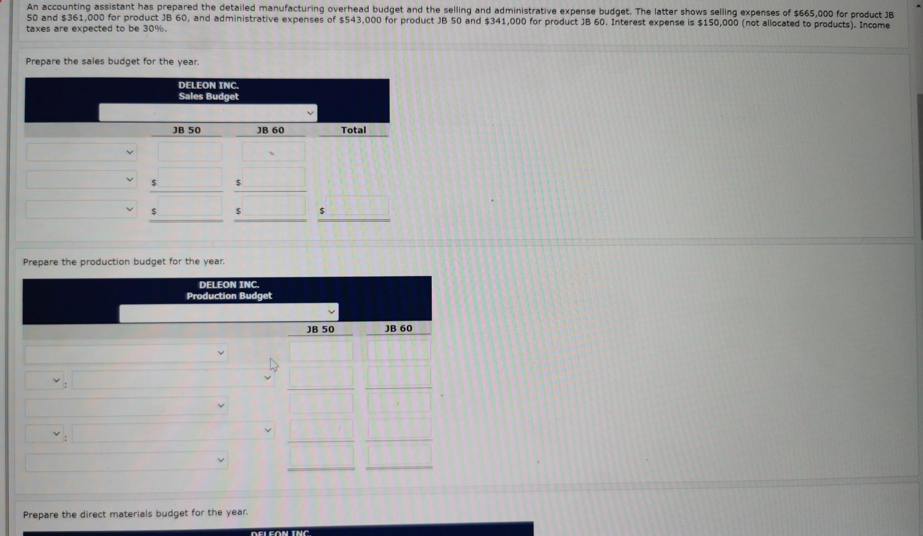 the year ending December 31, 2020. Accounting assistants furnish the data shown