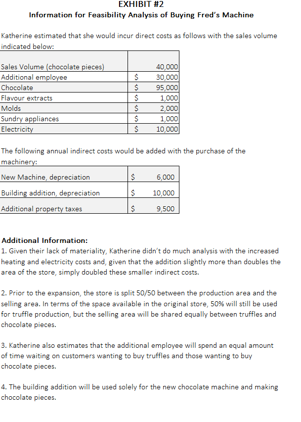 Indirect Costs Analyze the indirect costs below to determine proper allocation between