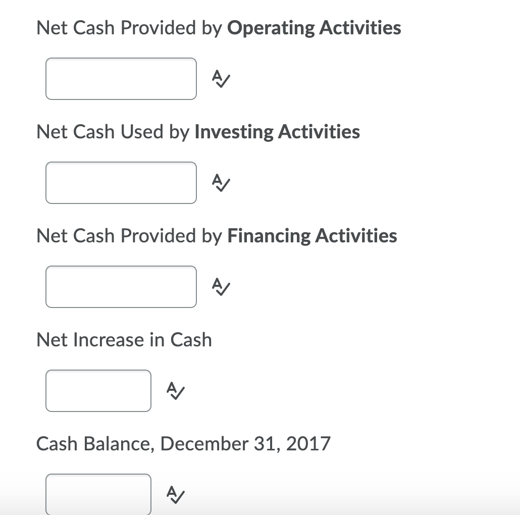 Ended December 31, 2017 Sales Revenue Cost of Goods Sold $ 500,000
