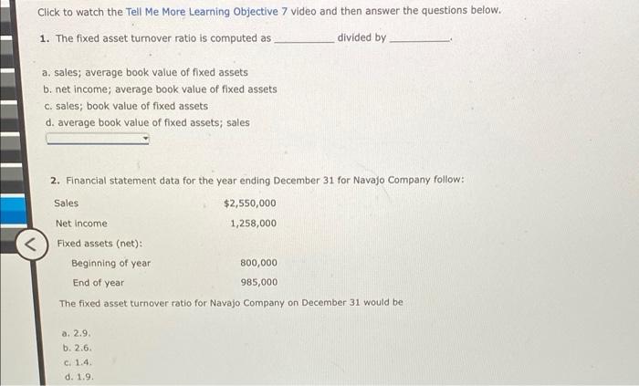 Click to watch the Tell Me More Learning Objective 7 video and