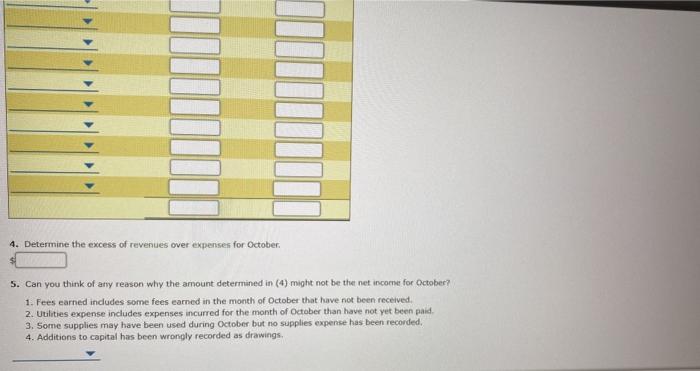 26. Received an invoice for truck expenses, to be paid in November,