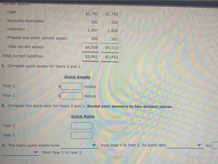 brand names as GAP, Old Navy, and Banana Republic. The following asset