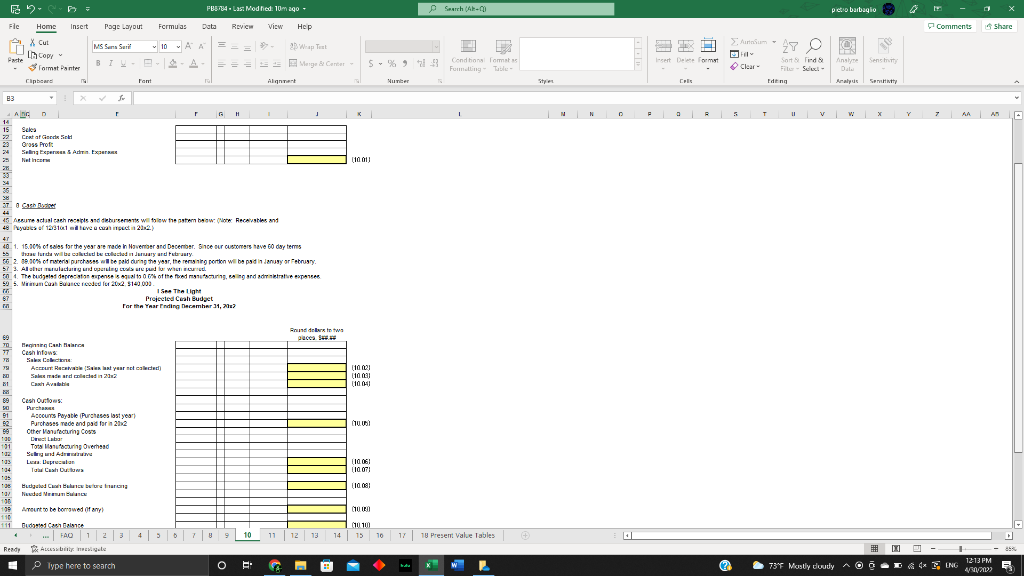 BIU A A- == Merge & Center Format Panter Capboard Fant Alignment
