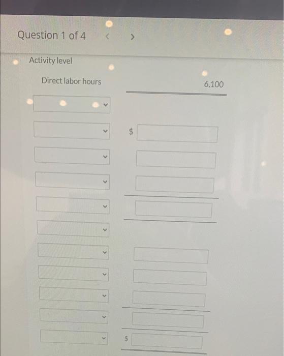 Ming Department WILDHORSE MANUFACTURING Monthly Fble Manufaring Overhead Budget Mixing Department Dit