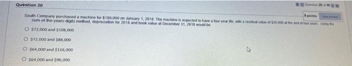 cash balance was 5750. What was the e balance? O $2,625 O