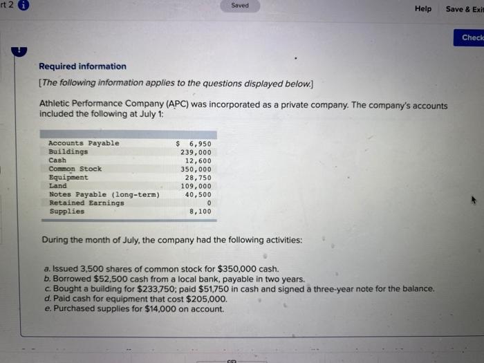 rt 2 i Saved Help Save & Exim Required information [The following