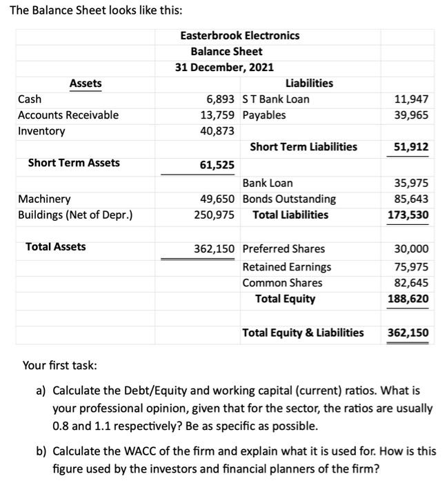 stereo speakers internationally. It requires your assistance in determining the Weighted Average