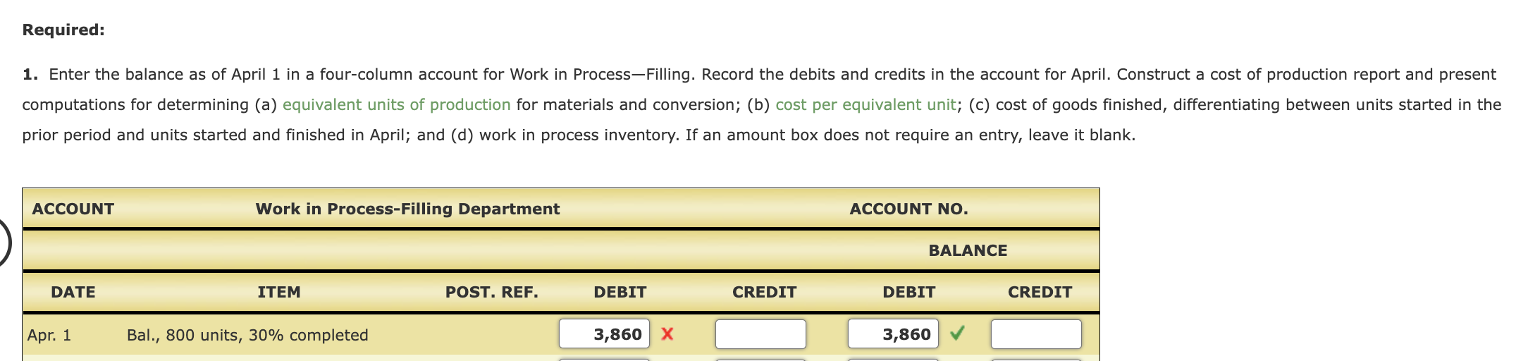 Hearty Soup Co. uses a process cost system to record the costs