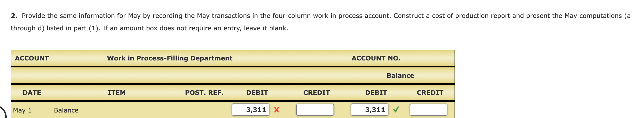 of processing soup, which requires the cooking and filling processes. Materials are