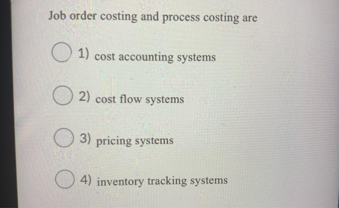 ledger 2) receiving report 3) job cost sheet 4) materials ledger