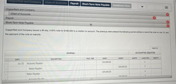 clerk for Copperfield and Company, a provider of delicate wine glasses to