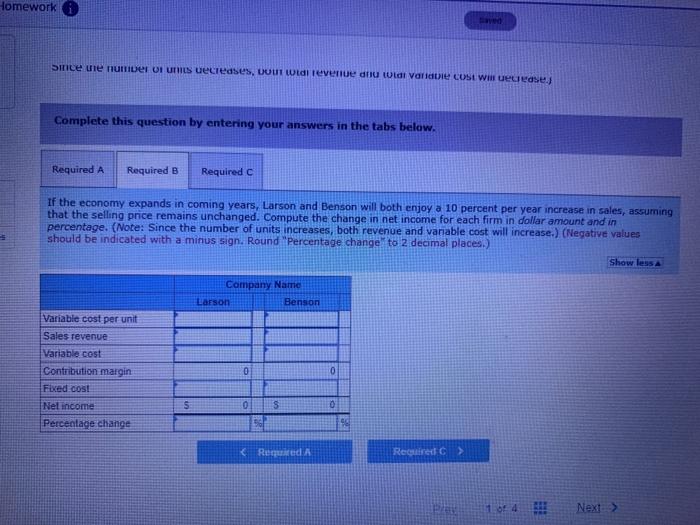 nervous, however, about future economic volatility. He asks you to analyze the