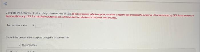 present product line. One of Mark's hesitations about the proposal is that