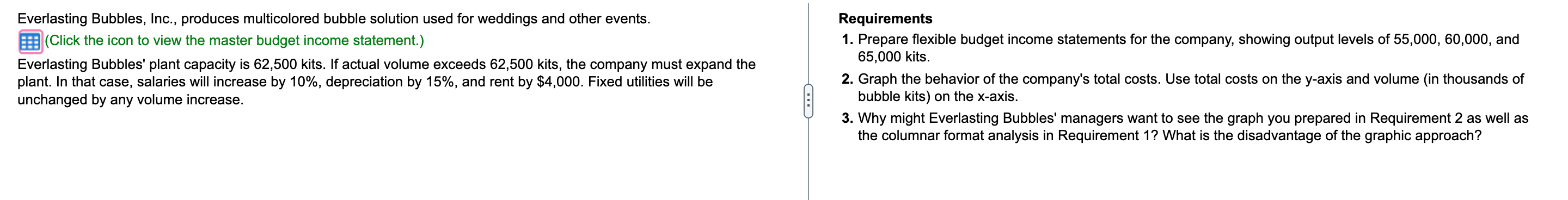 Everlasting Bubbles, Inc., produces multicolored bubble solution used for weddings and other