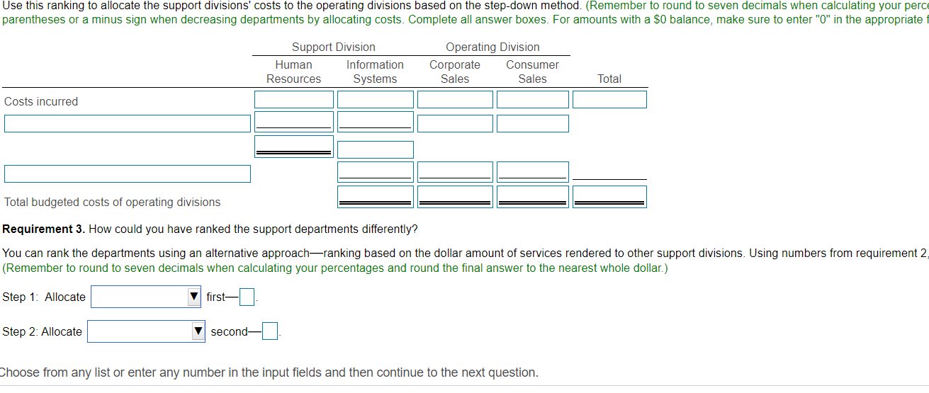 systems division Support Divisions Human Information Resources Systems Operating Divisions Corporate Consumer