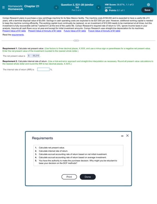 Homework: Chapter 21 Homework Question 2, E21-28 (similar to) Part 2 of