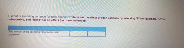 7 Utilities $ 800 $ 0.20 q 8 Rent $ 2,200 9