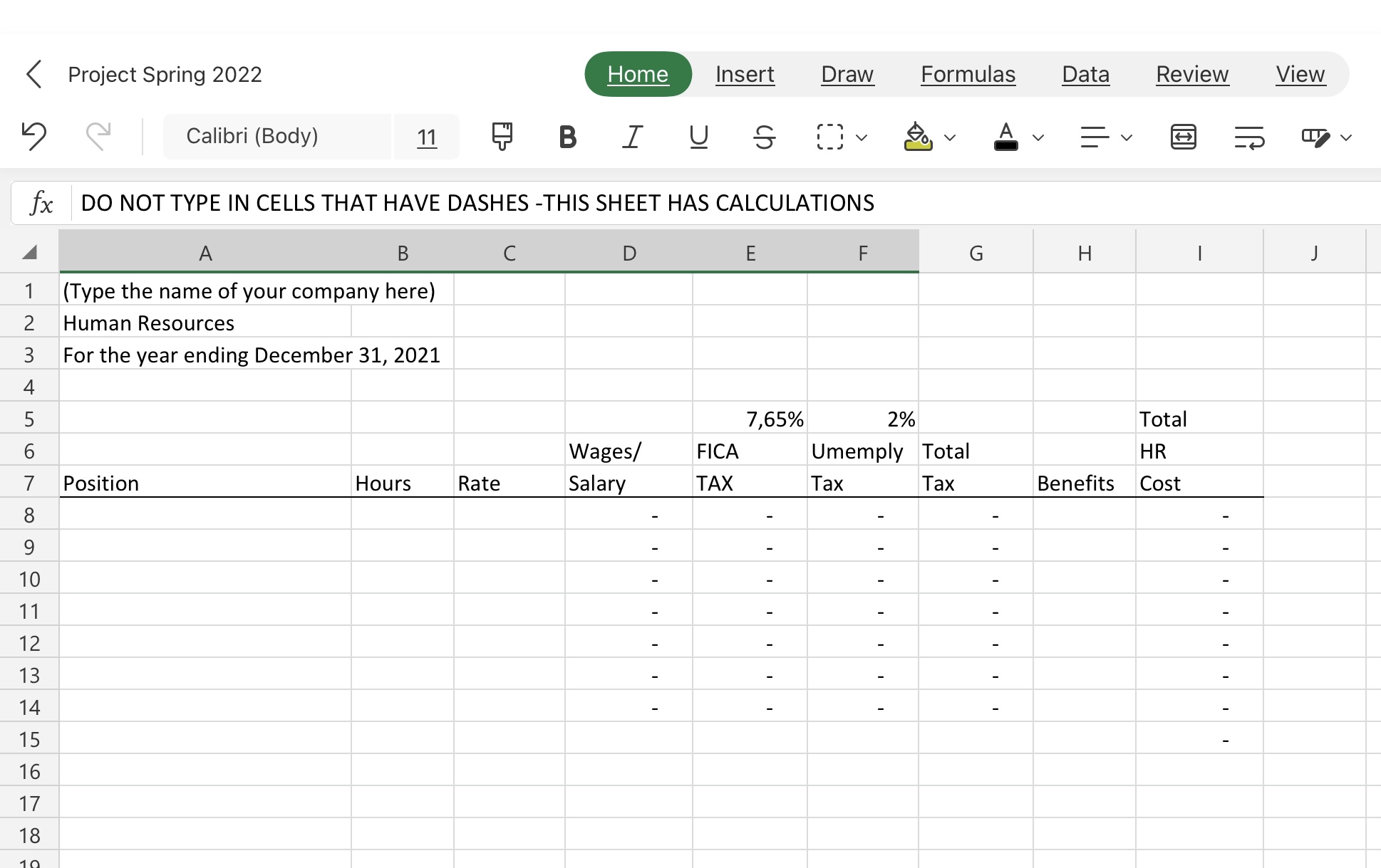 start the business is now! G H 4 5 10 6 7