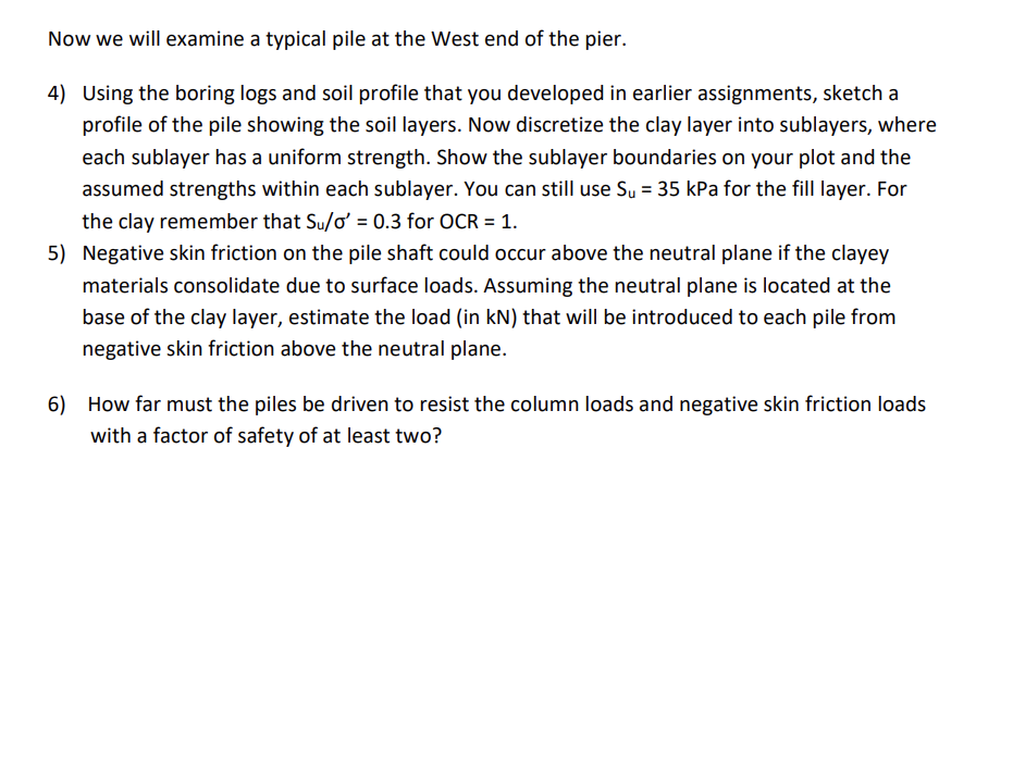 unloading of cargo ships. The pier is 105 m x 135 m