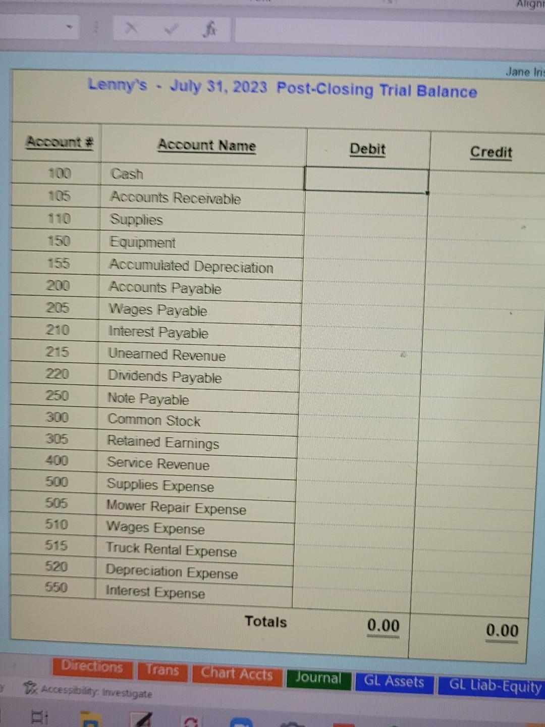 cash for the job. July 12 Collect $3,500.00 cash from the golf