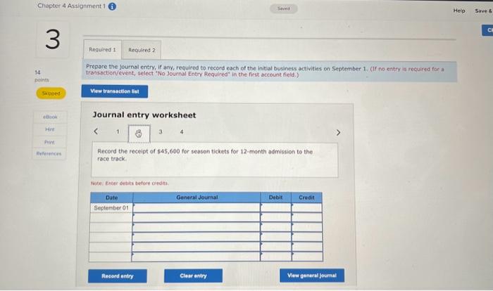 2 Prepare the journal entry, if any, required to record each of