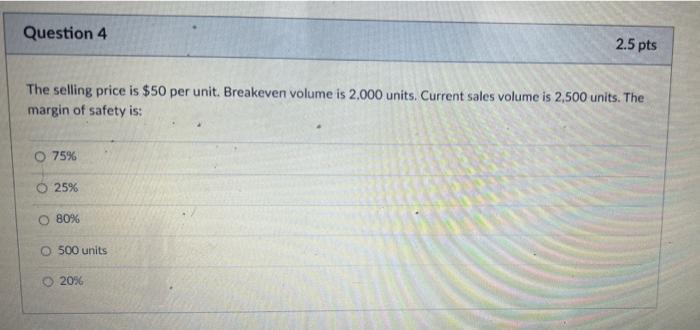 20 65 Customer service #orders $6,000 15 5 20 machine- Maintenance $10,000