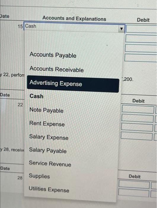 $63,000 from the bank, signing a note payable. (Record debits first, then