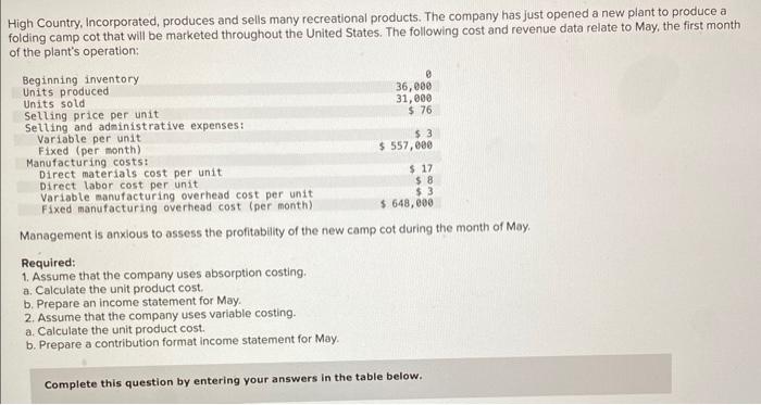 the table below. Req 1A Req 1B Req 2A Req 2B Prepare