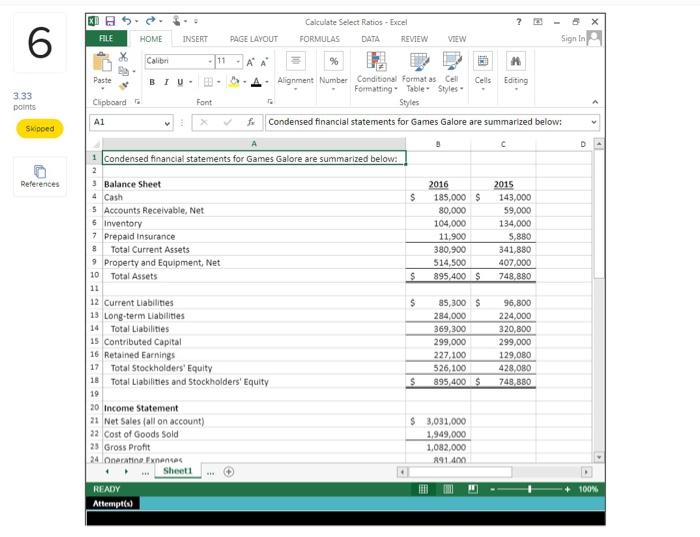 Basic Math Functions Games Galore has provided its condensed financial statements for