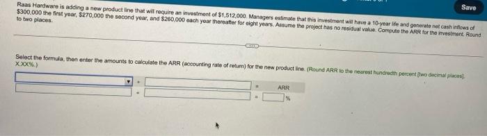 Save Raas Hardware is adding a new product line that will require
