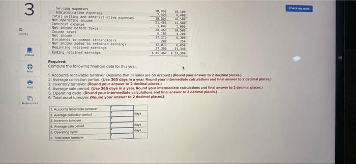ending December 31 appear below The company did not issue any new
