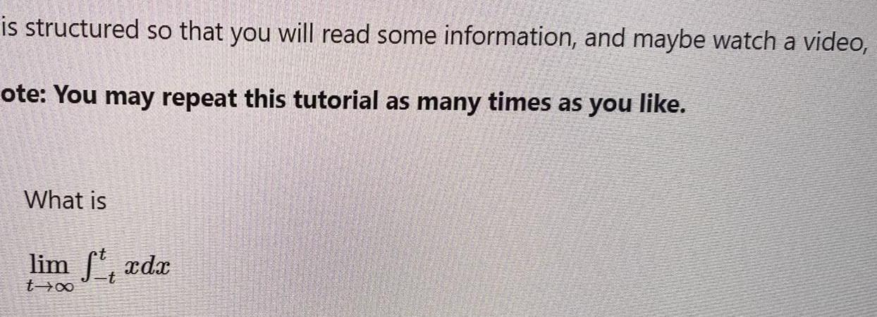 is structured so that you will read some information, and maybe watch