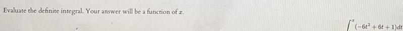 Evaluate the definite integral. Your answer will be a function of r.