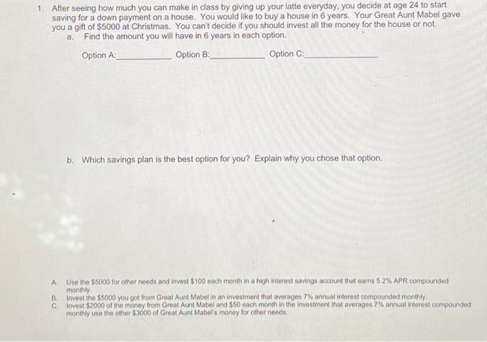1. After seeing how much you can make in class by giving