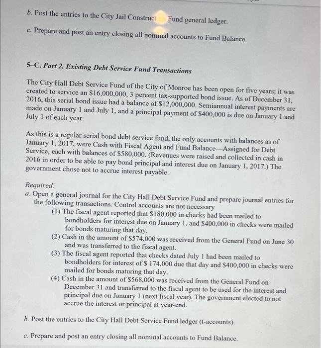 textbook (beginning with Chapters 3, and 4). Each chapter requires the preparation