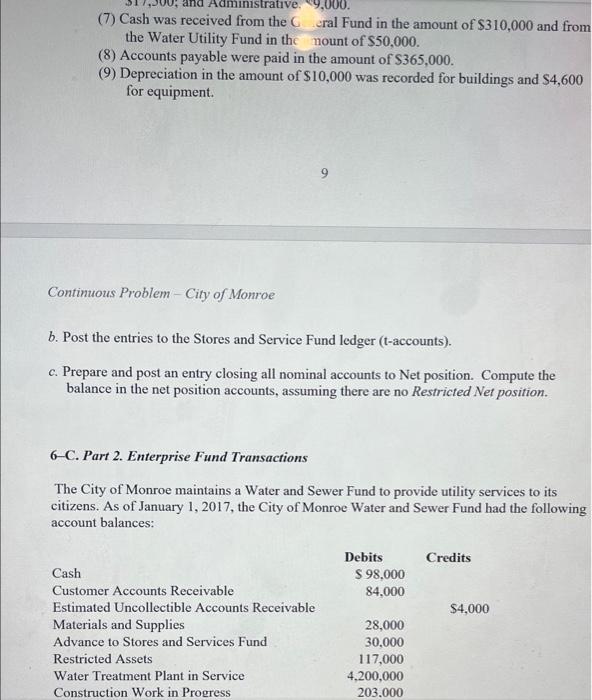 budgetary accounts, revenues, expenditures and encumbrances. For all other funds, use separate