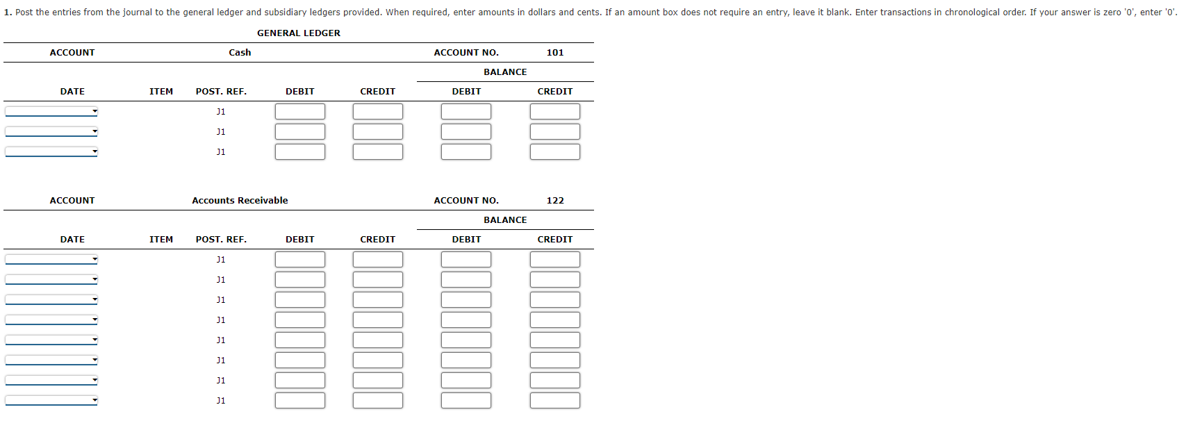 Credit 1,040.00 1,000.00 40.00 7 Accounts Receivable/P. Peterson 520.00 Sales 500.00 Sales
