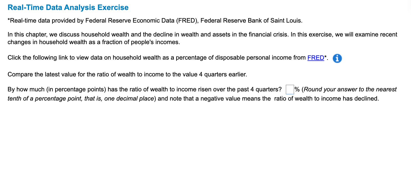 Real-Time Data Analysis Exercise *Real-time data provided by Federal Reserve Economic Data