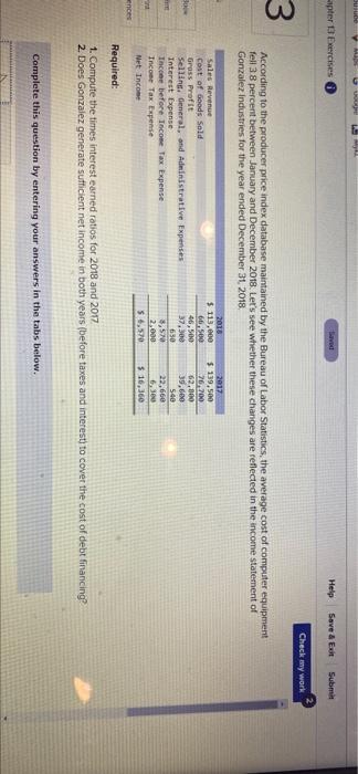 usuce apter 13 Exercises Saved Help Save & Exit Submit Check my