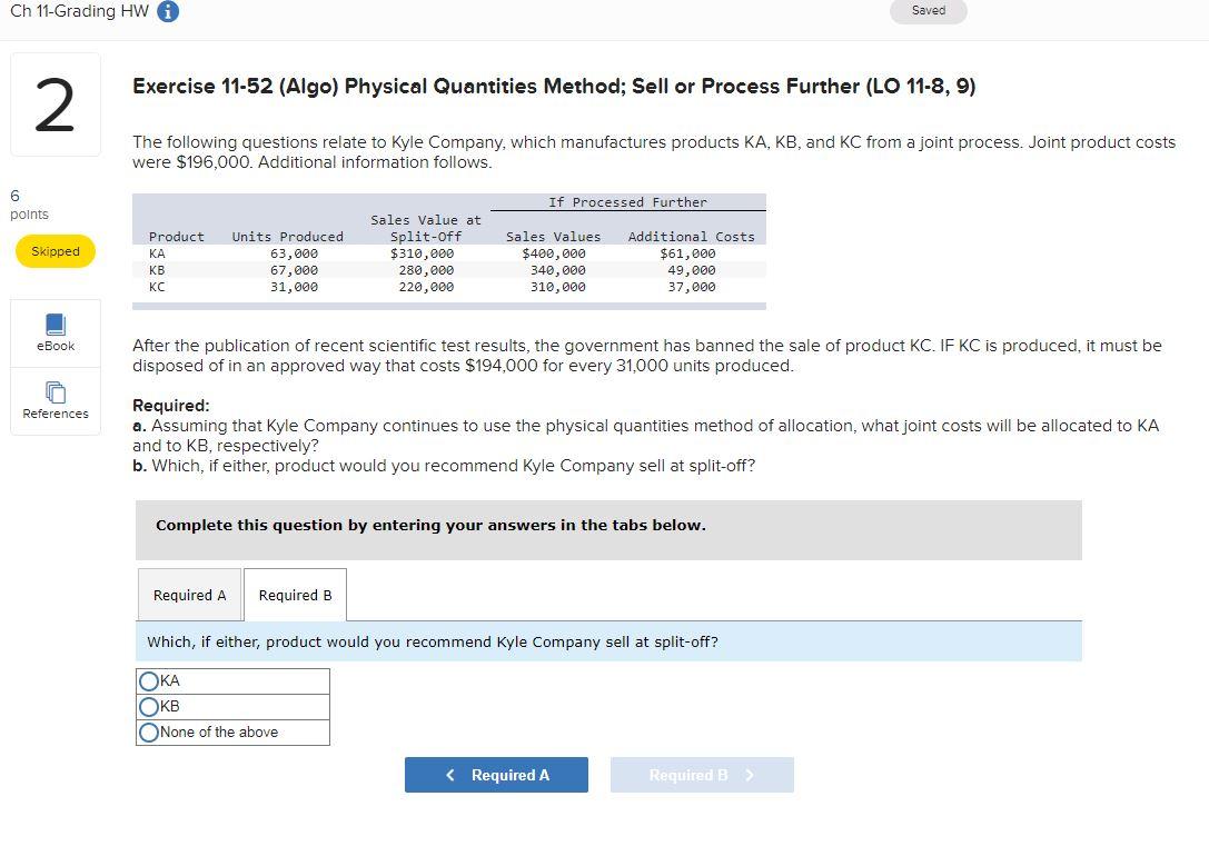 Developing). Management has decided to allocate maintenance costs on the basis of
