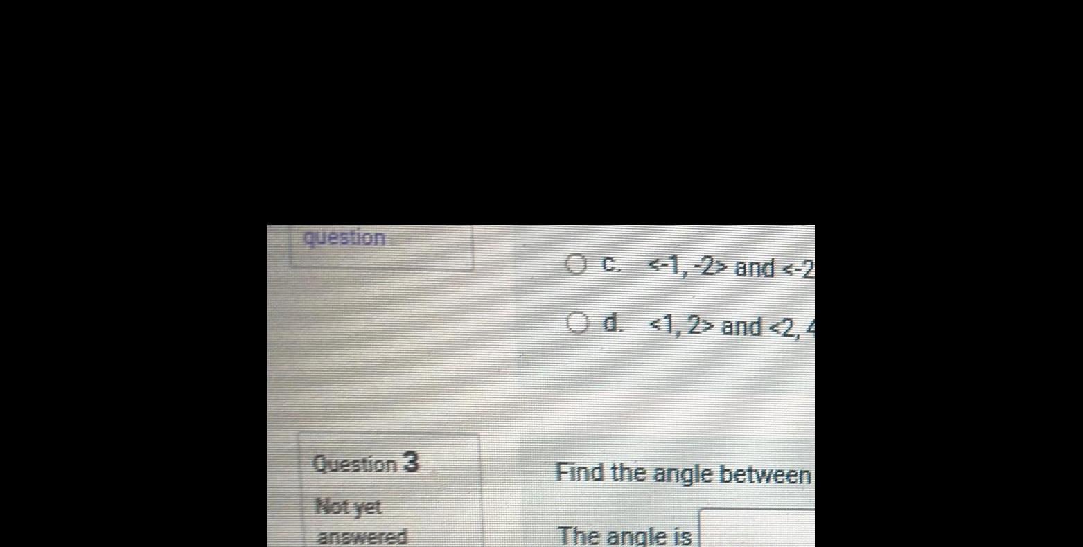 question OC. 1,2> and and 