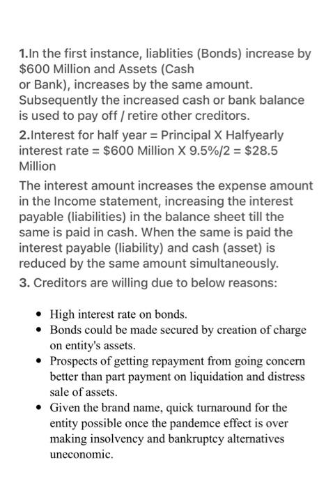 (Cash or Bank), increases by the same amount. Subsequently the increased cash