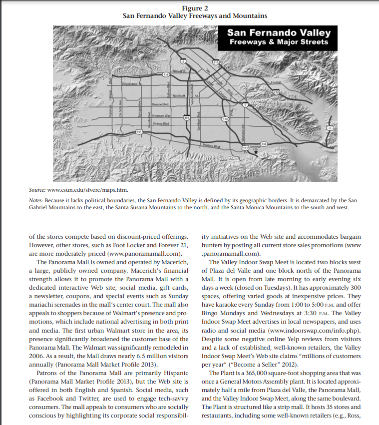 Valle is an open-air shopping center in the San Fernando Valley region