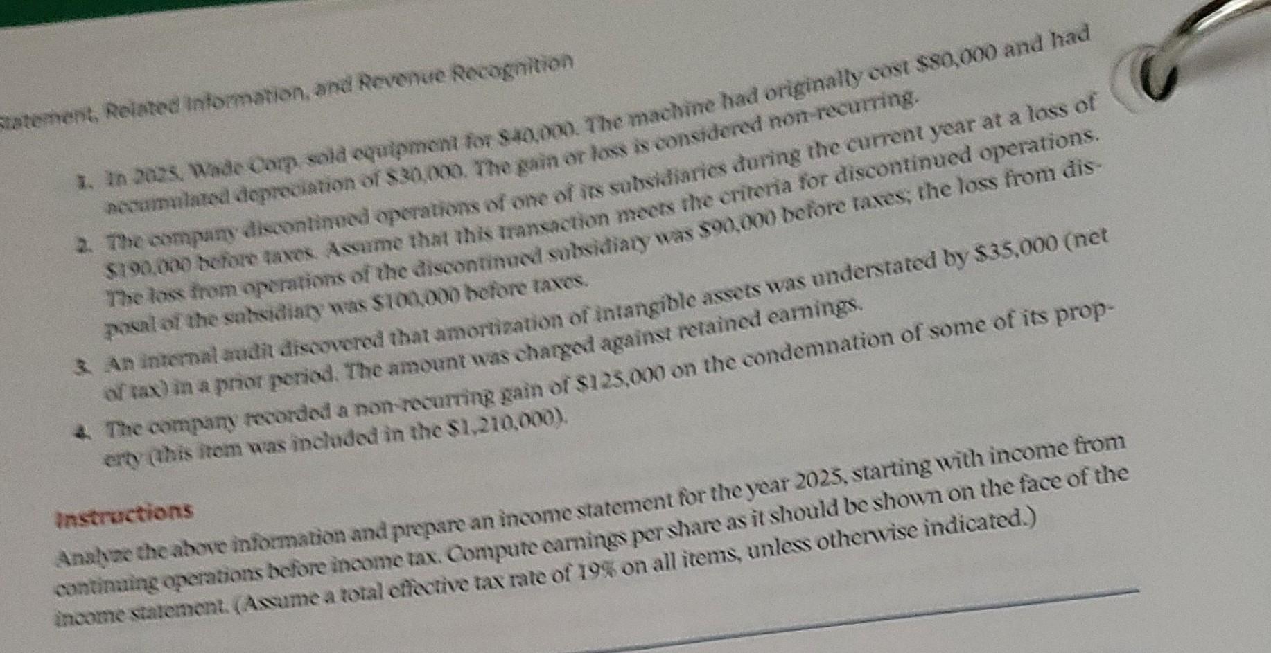 has 150,000 shares of common stock outstanding. In 2025, the company reports