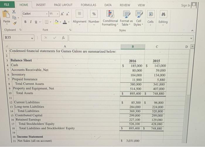 FILE HOME INSERT PAGE LAYOUT FORMULAS DATA REVIEW VIEW Sign In Calibri