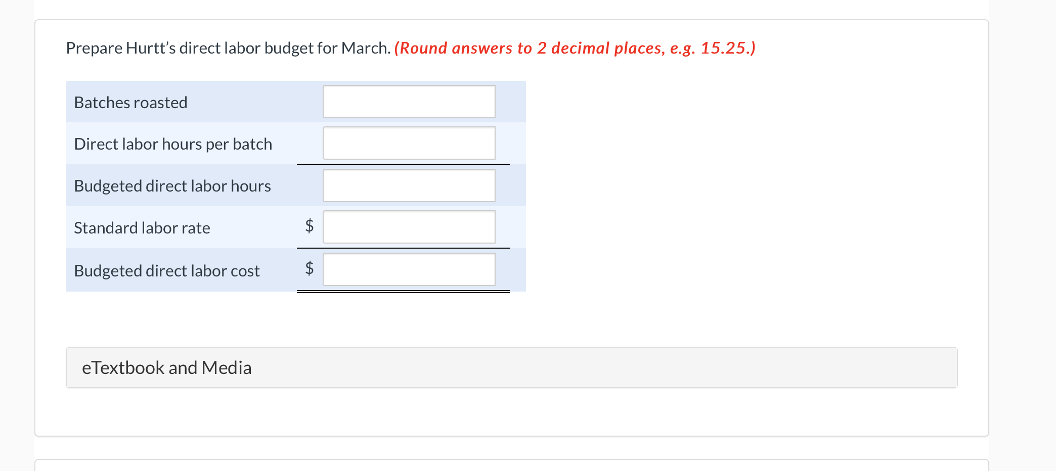 company plans to sell 10,000 pounds of beans. At the end of