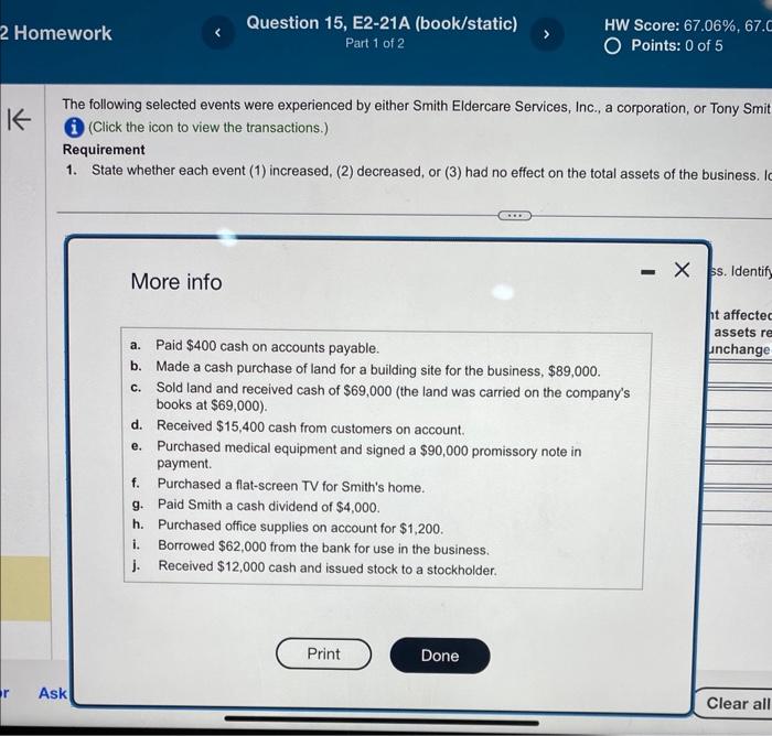 Ayala HW Score: 67.06%, 67.06 of 100 points O Points: 0 of
