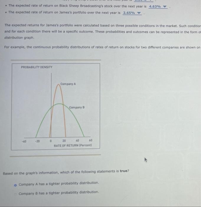 probability distribution is a statistical measure of the average (mean) value expected