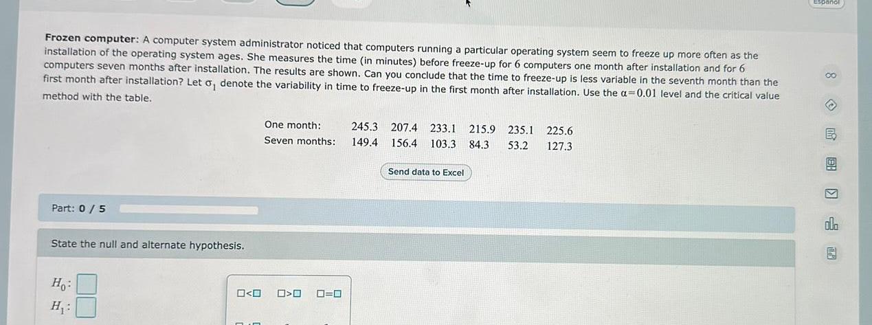 Frozen computer: A computer system administrator noticed that computers running a particular